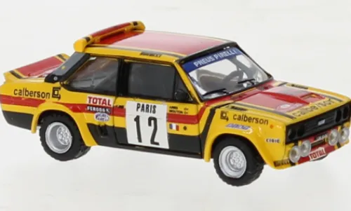 Brekina Fiat 131 Abarth, Monte Carlo, 1980, Calberson, #12, M.Mouton, 1:87, Online