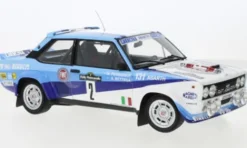Kyosho Fiat 131 Abarth, Rallye Piancavallo, 1980, #2, A.Bettega/M.Perissinot, 1:18, Best