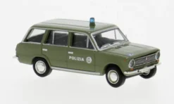 Brekina Fiat 124 Familiare, 1966, Polizia, 1:87, New