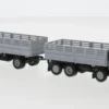 Brekina Starline Fiat 691, grau/schwarz, 1970, 1:87,