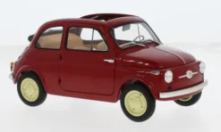 Kyosho Fiat Nuova 500, rot, 1:18,