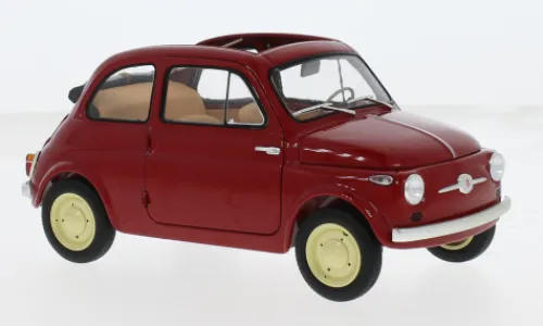 Kyosho Fiat Nuova 500, rot, 1:18,