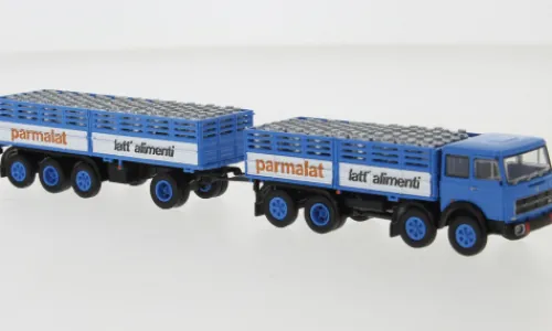 Brekina Fiat 691, 1970, Parmalat, 1:87, Clearance