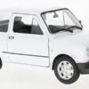 Welly Fiat 126p, weiss, 1:24,