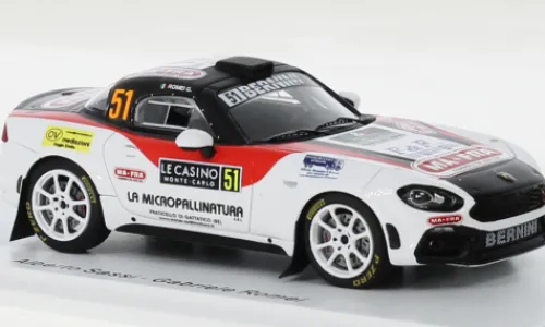 Spark Fiat 124 Rally RGT, Rallye WM, Rallye Monte Carlo, 2022, #51, A.Sassi/G.Romei, 1:43,