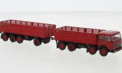 Brekina Starline Fiat 691, rot/schwarz, 1970, 1:87, Best