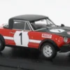 Trofeu Fiat 124 Spider, Alpenfahrt, 1972, #1, H.Lindberg/H.Eisendle, 1:43, Best
