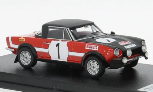 Trofeu Fiat 124 Spider, Alpenfahrt, 1972, #1, H.Lindberg/H.Eisendle, 1:43, Best