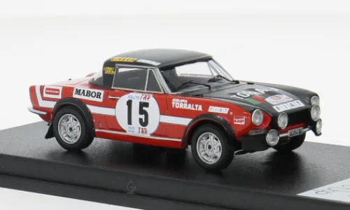 Trofeu Fiat 124 Sport Spider 1600, Rally Portugal, 1973, #15, L.Netto/M.Coentro, 1:43, Online