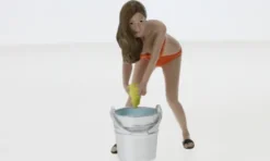 American Diorama Figur Bikini Car Wash Girl Cindy, 1:18, Best