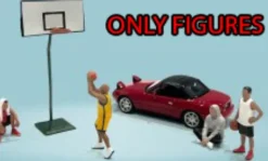 American Diorama Figuren Ballers, 1:64, Discount