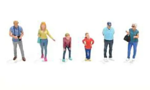 American Diorama Figuren Family Day, 1:64, Online