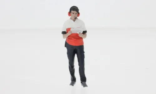 American Diorama Figuren Race Crew 3, 1:24, Clearance