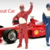 American Diorama Figuren 90s Racing Legends, 1:43, New