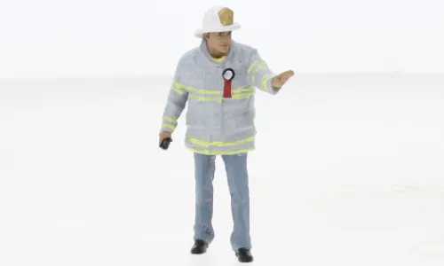 American Diorama Figur Firefighters - Fire Captain, 1:24, Online