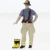American Diorama Figur Firefighters - Getting Ready, 1:24, New