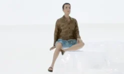American Diorama Figur Seated Couple Series III - Figure A, 1:24, Online