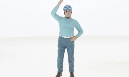 American Diorama Figur 50s Racing Legends - Figur B, 1:18, Hot