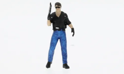 Cartrix Figur Sylvester Stallone, City Cobra, 1:43,