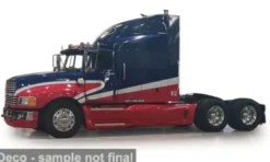 IXO America Ford Aeromax, rot/blau, 1990, 1:64, Sale