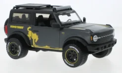 Maisto Ford Bronco Badlands, dunkelgrau/Dekor, 2021, 1:24, Outlet