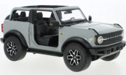 Maisto Ford Bronco Badlands, hellgrau, 2021, 1:18, Best