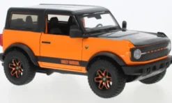 Maisto Ford Bronco Badlands, orange/schwarz, Harley-Davidson, 1:24, Outlet