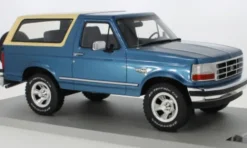 Lucky Step Models Ford Bronco, blau, 1992, 1:18,