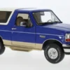 Greenlight Ford Bronco Eddie Bauer Edition, blau/beige, 1996, 1:18, Hot