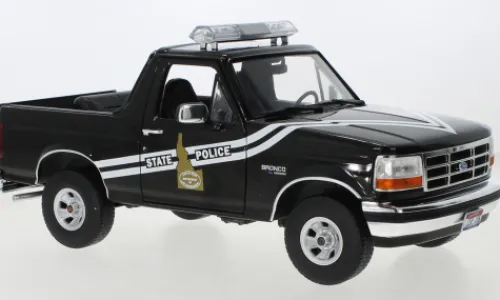 Greenlight Ford Bronco, 1996, Idaho State Police, 1:18,