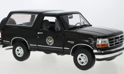 Greenlight Ford Bronco, 1992, Montana Livestock Association - Yellowstone, 1:18, New