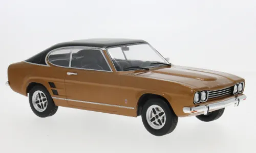 MCG Ford Capri MK I GXL, braun/schwarz, 1973, 1:18, New