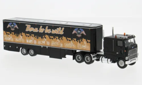 Brekina Ford CLT 9000 Renntransport-SZ, 1978, Born to be wild, 1:87, Sale
