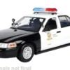 Motormax Ford Crown Victoria Police Interceptor, 2001, LAPD, 1:18, Hot