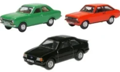 Oxford Ford 3er-Set: Escort, 1:76, Clearance