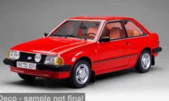 Sun Star Ford Escort Mark III Ghia, rot, 1983, 1:18, Sale