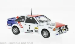 IXO Ford Escort MK III RS Turbo, Haspengouw rally, 1985, #7, S.Andervang/A.Schoonenwolf, 1:43, Clearance
