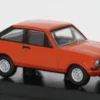 Oxford Ford Escort MK II, rot, 1:76, Hot