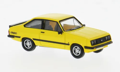 PCX87 Ford Escort MK II RS 2000, gelb, 1976, 1:87, Best