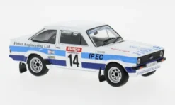 IXO Ford Escort MK II RS 1800, Haspengouw Rallye, 1980, #14, B.Fisher/A.Frazer, 1:43, New