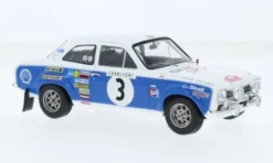 IXO Ford Escort MK I RS 1600, Rallye WM, Rally Monte Carlo, 1973, #3, T.Mäkinen/H.Liddon, 1:24, New