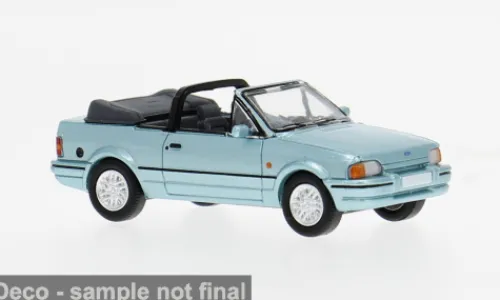 PCX87 Ford Escort MK IV Cabriolet, türkis, 1986, 1:87,