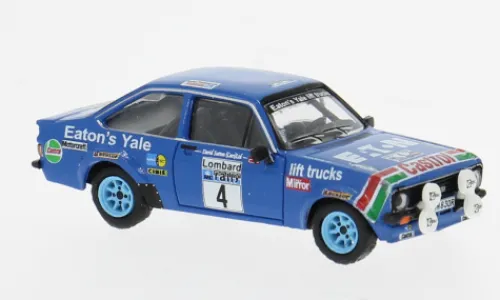 Brekina Ford Escort RS 1800, Rallye RAC Lombard, 1978, #4, H.Mikkola, 1:87, Outlet