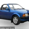 Sun Star Ford Escort XR3i, blau, 1984, 1:18, Outlet