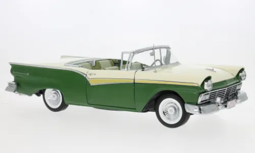 Sun Star Ford Fairlane 500 Skyliner, grün/beige, 1957, 1:18, Online