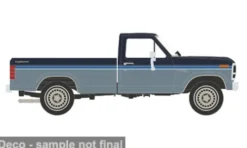 IXO America Ford F-150 Custom, dunkelblau/blau, 1981, 1:64, Discount