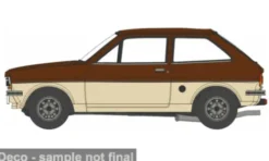 Oxford Ford Fiesta MK I, beige/dunkelrot, 1:76, Hot