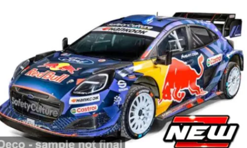 Bburago Ford Fiesta, WRC, 2025, M-Sport Ford World Rally Team, 1:43, New