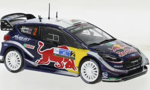 SpecialC.-127 Ford Fiesta WRC, Rallye WM, Rallye Mexico, 2018, M-Sport Ford World Rally Team, Red Bull, #2, E.Evans/S.Martin, 1:43, New