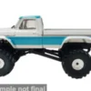 Greenlight Ford F-250, silber/türkis, 1976, 1:43,